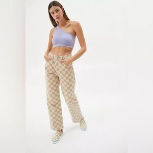 The Ragged Priest Checkered Jeans